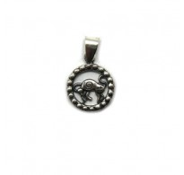 PE001344 Genuine sterling silver pendant charm solid hallmarked 925 zodiac sign Taurus